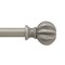 Kenney Mfg Kenney Rachel 5/8" Standard Decorative Window Curtain Rod, 48-86", Italian Pewter KN71632V2 - alternate 1